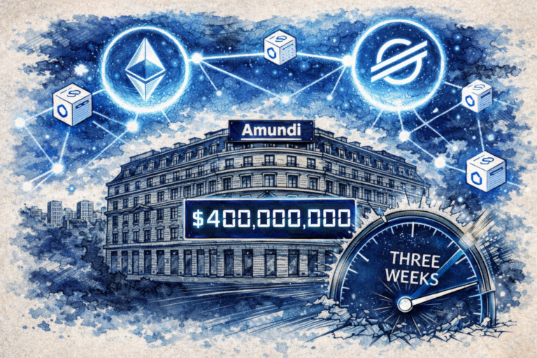 Amundi et Spiko lancent SAFO : 400 millions en 3 semaines, le fonds tokenisé le plus rapide du monde