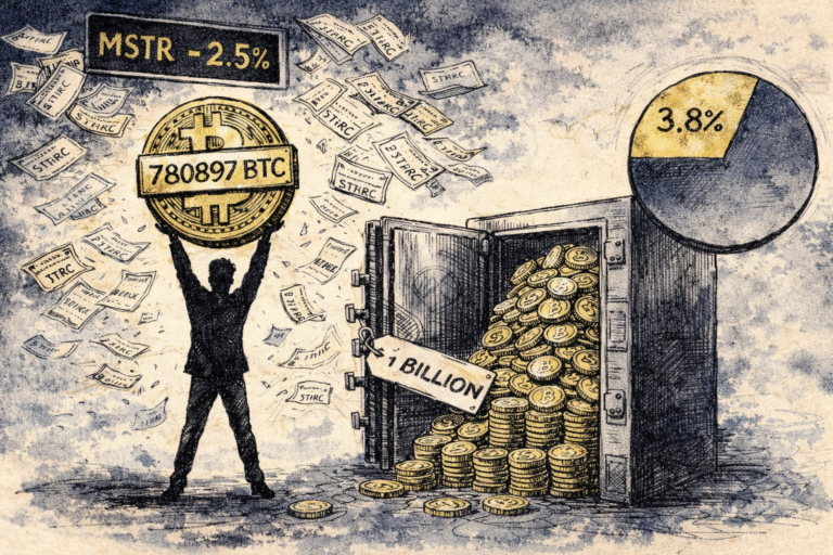 ⚡ Strategy achète 13 927 Bitcoin pour 1 milliard de dollars : cap des 780 897 BTC franchi