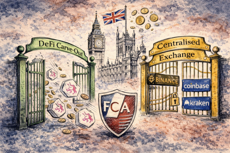 Le Royaume-Uni finalise ses règles crypto 2026 : DeFi protégé, les grandes plateformes encadrées