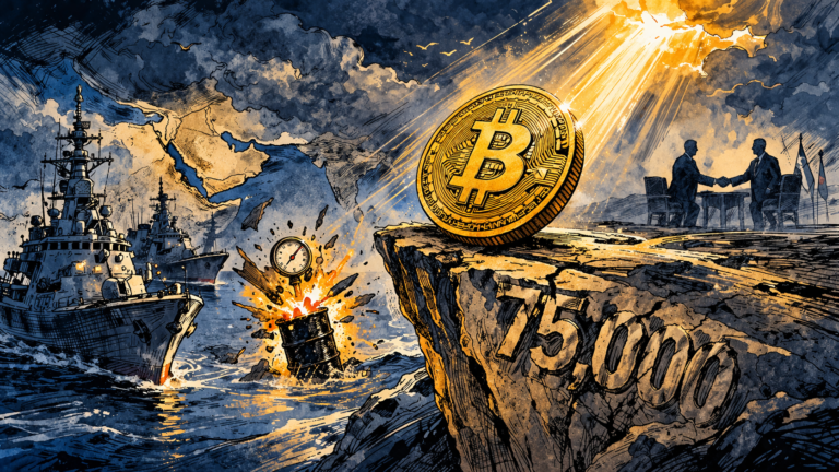 🔥 Bitcoin repasse les 75 000 $: les pourparlers Iran-USA relancent le marché