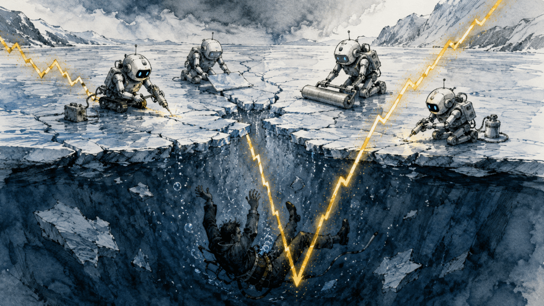 flash crash or Hyperliquid liquidité perpétuels décentralisés