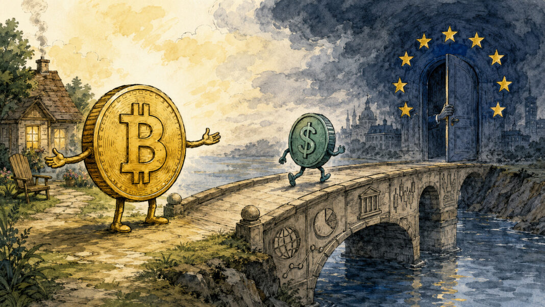 USDT Bitcoin RGB 2026 Tether stablecoin retour Bitcoin