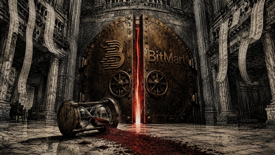 BitMart fermeture crypto 2026 exchange BMX token