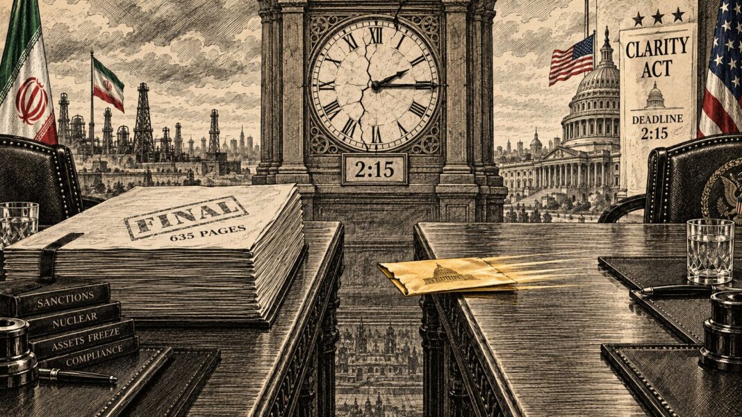 CLARITY Act vote contre-offre democrates senat