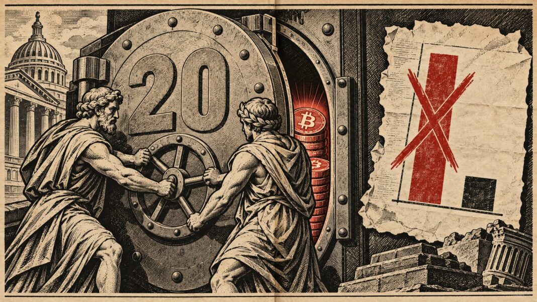 ARMA réserve Bitcoin 2026 Chambre vote