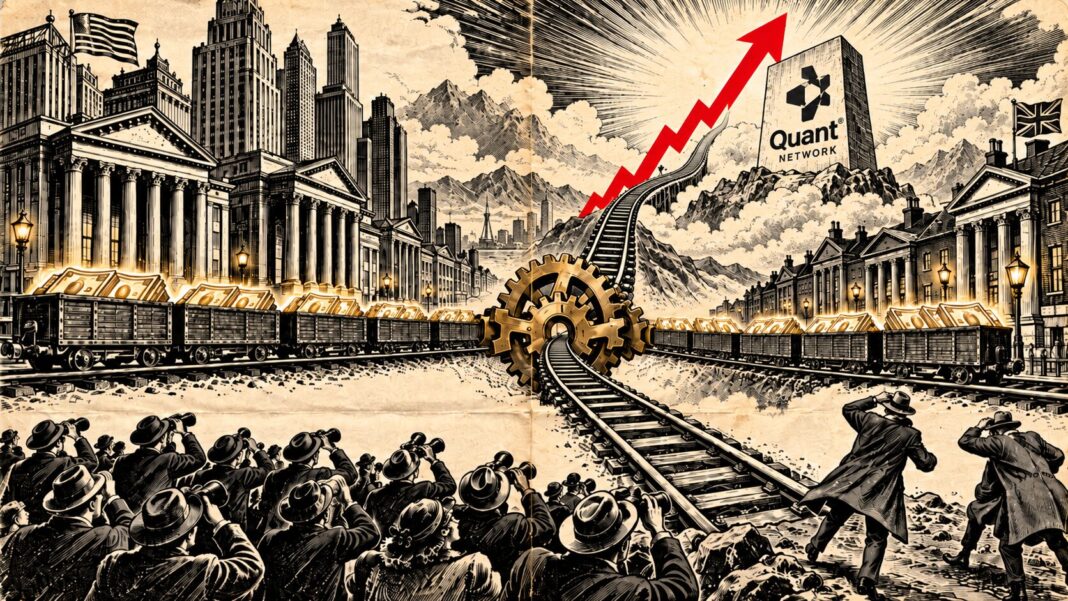 Quant QNT 100 dollars dépôts tokenisés banques interopérabilité